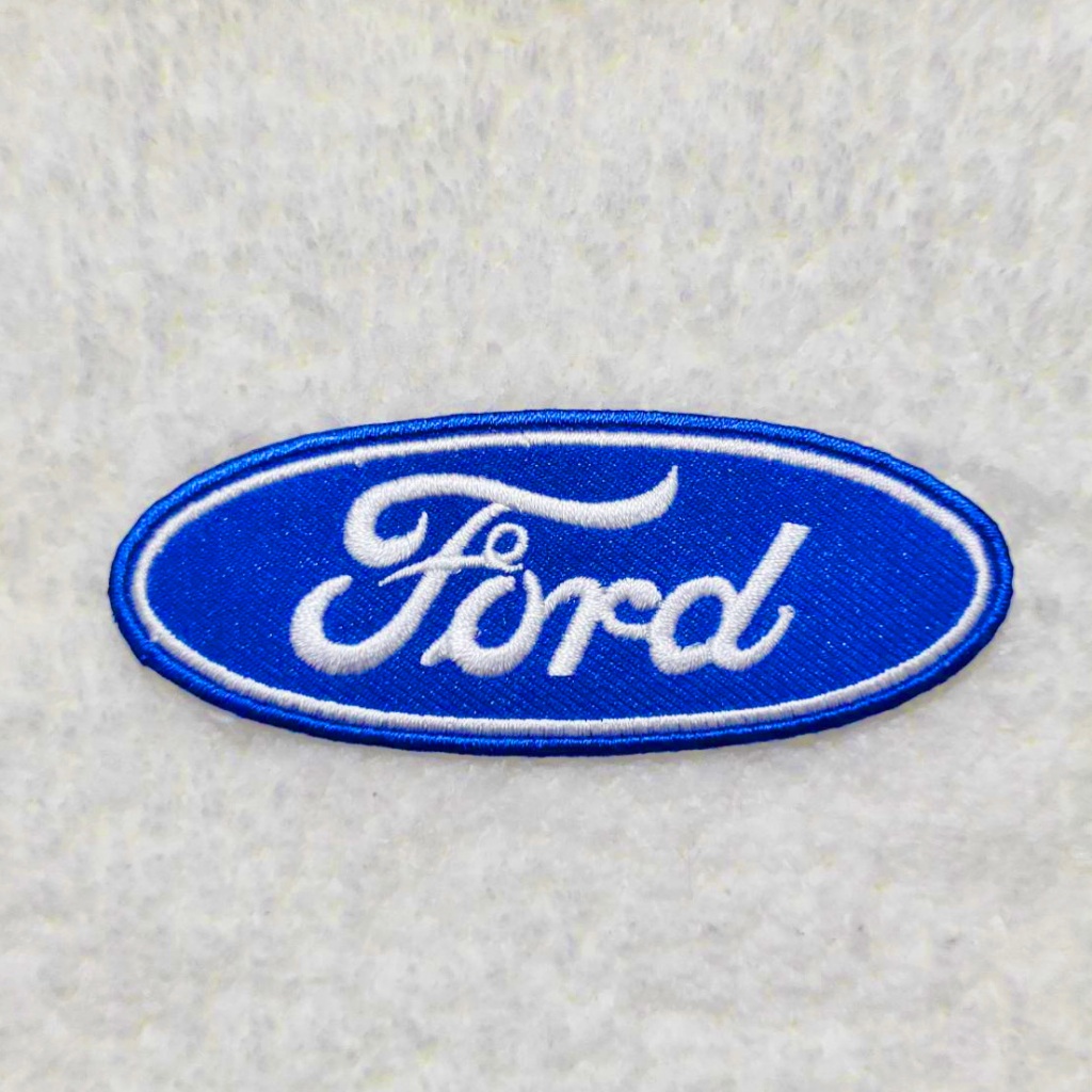 อาร์ม ตัวรีด ตัวรีดติดเสื้อ อาร์มติดเสื้อ รถ โลโก้ Ford Shelby Cobra patch racing Sticker ฟอร์ด เชลบี้ คอบร้า สติ๊กเกอร์