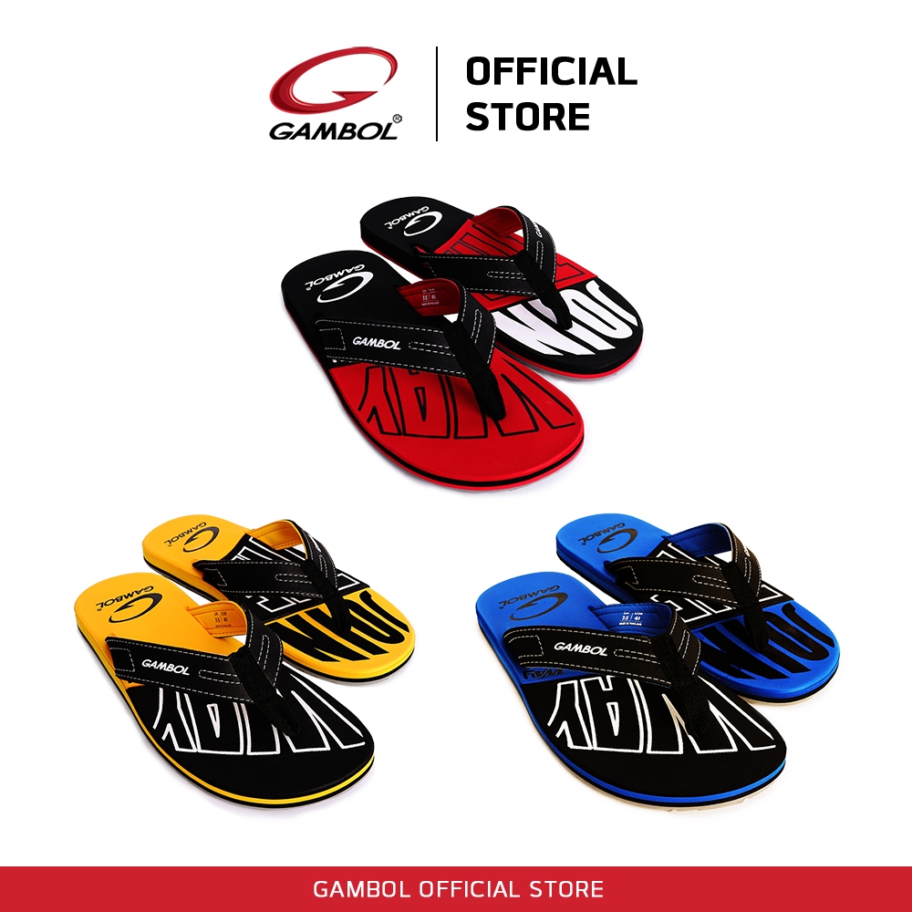 GAMBOL แกมโบล รองเท้าแตะหนีบชาย รุ่น GM11331 Size 40-44