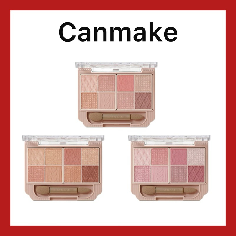 (ของแท้🇯🇵ส่งไวจริง🔥) CANMAKE Petit Palette Eyes มินิอายแชโดว์ ของแท้จากญี่ปุ่น