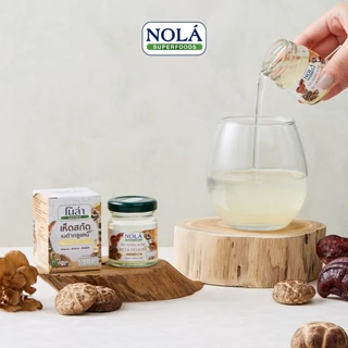 NOLÁ Superfoods พร้อมดื่ม เห็ดสกัด เบต้ากลูแคนพลัส (ส่งแพ็ค 6x2) 12 ขวด แบรนด์ โนล่า ซุปเปอร์ฟู้ดส์ Mushroom