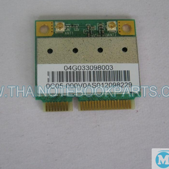 การ์ด Wireless Lan Card Asus A42 A42J - AR5B95 AR9285 WiFi Half Mini PCI-E Wireless Card (สินค้ามือสอง)