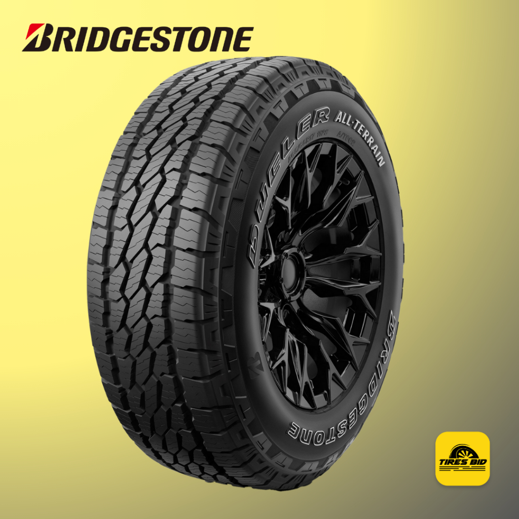 Bridgstone Dueler AT002 ราคารวมติดตั้ง และ จัดส่งฟรี (4 เส้น) ผ่อน 0% สูงสุด 10 เดือน ยางใหม่ปีล่าสุ
