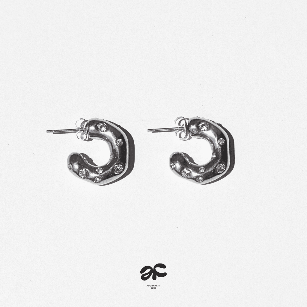 Adornment Club - Cici Earrings Silver ต่างหู