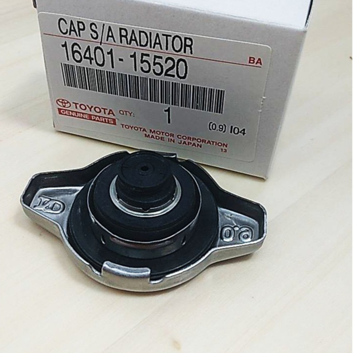 (ราคาต่อชิ้น) ฝาหม้อน้ำ TOYOTA VIOS โตโยต้า วีออส แบบจุก 0.9Bar (88kPa) รหัส 16401-15520 (CAP RADIATOR)