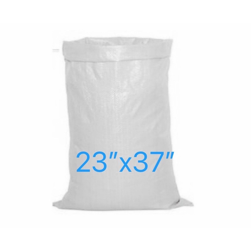 กระสอบพลาสติก23"x37"