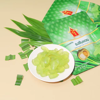 ลูกชิดอบแห้งไทโกกุ รสใบเตย (Premium Grade) 80กรัม หวานน้อย หอมกลิ่นใบเตย