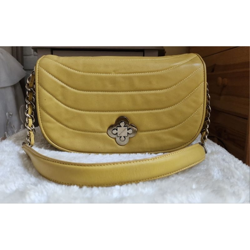 Marie claire แบรนด์แท้💯กระเป๋าหนังแท้มือสอง