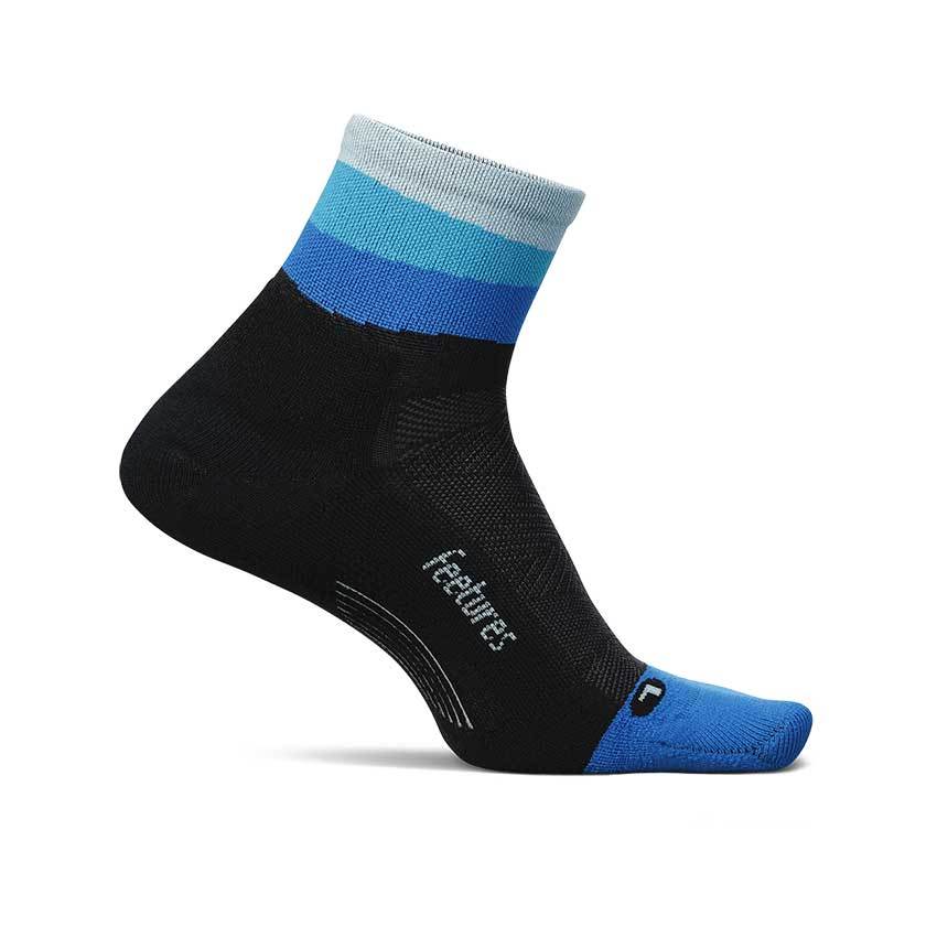 Feetures Elite/Trail Mini Crew ถุงเท้าวิ่งมาราธอน ขายดีอันดับหนึ่งในอเมริกา กระชับ ระบายอากาศดีสุด (รับประกัน 1 ปี)