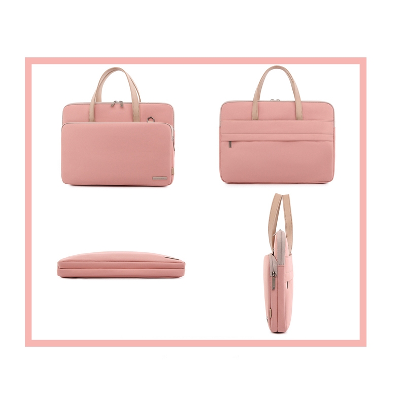 พร่้อมส่ง กระเป๋าคอมพืวเตอร์ รุ่นใหม่ สีน่ารัก จุของได้เยอะค่า พร้อมสายสะพาย