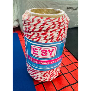 เชือกขาวแดง ESY เชือกเกลียว มัด มัดพัสดุ ห่อไปรษณีย์ ยาว 25/100/200 เมตร เชือก US.Station