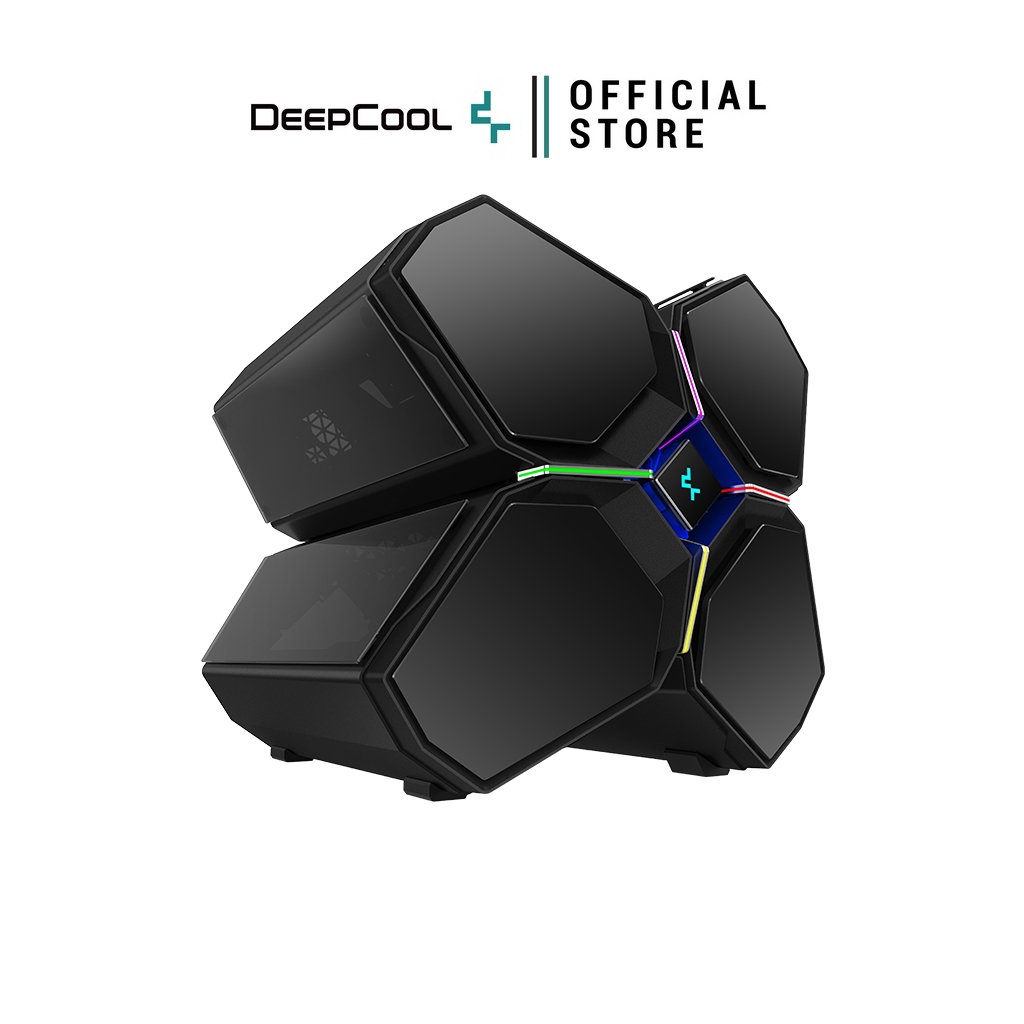 DEEPCOOL - PC CASE E-ATX QUADSTELLAR INFINITY รับประกันสินค้า 1 ปี