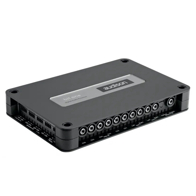 Audison bit One.1 DSP 8 input channels 8 output channels 24 bit / 48 kHz floating point processing