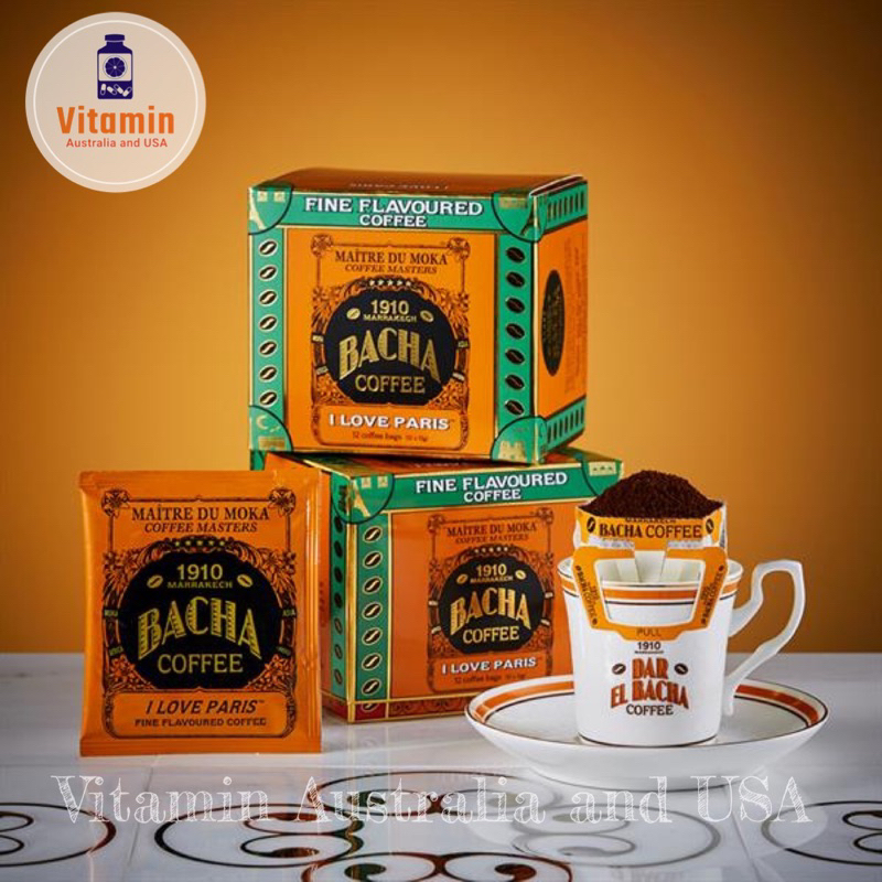 BACHA บาชา กาแฟสิงคโปร์ กาแฟดิฟ บูทีคสุดหรูระดับโลก พร้อมส่ง แท้100%