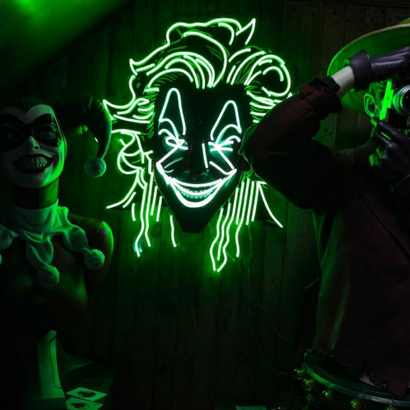 ป้ายไฟตกแต่งร้านledflexขนาด40นิ้วขึ้นไป(ใหญ่) jocker