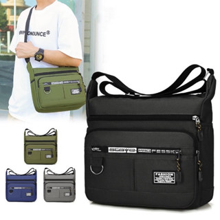 กระเป๋าสะพายข้าง กระเป๋าสะพายไหล่ ผ้าไนลอน สไตล์เกาหลี ใช้ได…