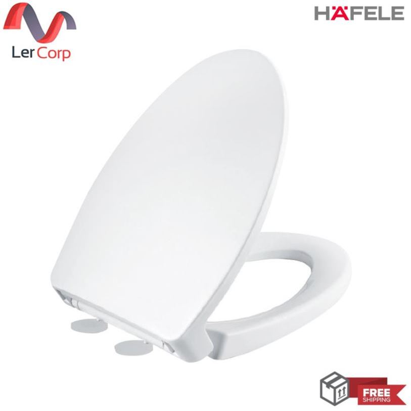 (Hafele) ฝารองนั่งสำหรับโถสุขภัณฑ์ (495.61.504)(588.82.599)