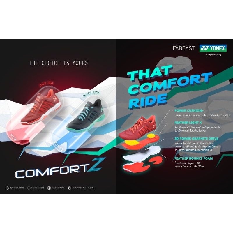 YONEX POWER CUSHION COMFORT Z SERIES