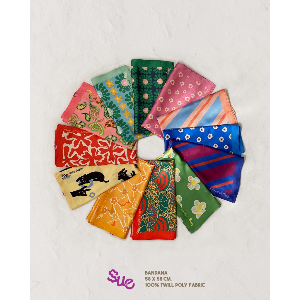 SUE - Bandana ผ้าโพกผม