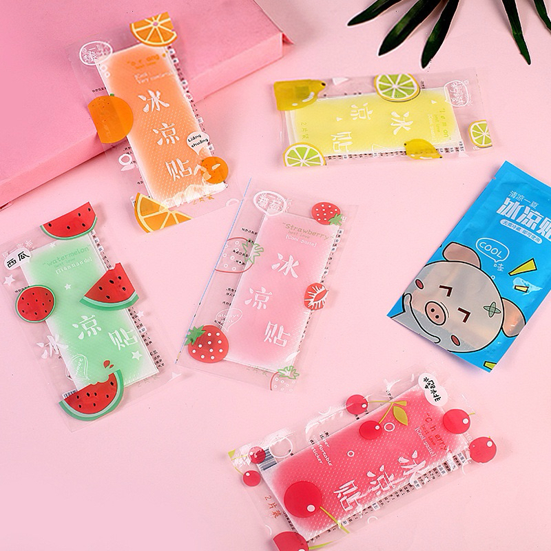 เจลเย็นลดไข้ แผ่นให้ความเย็น 1 ซอง มี 2 แผ่น (ส่งจากไทย)