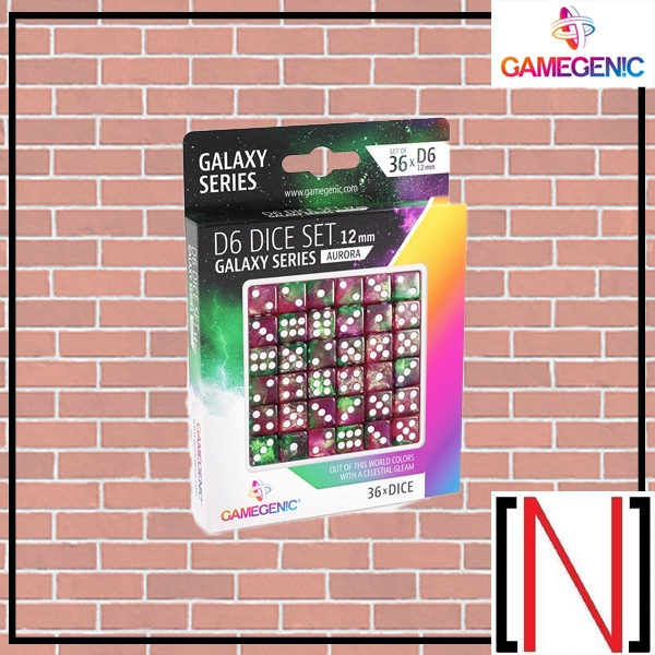 [Dice] Gamegenic D6 Dice set Galaxy Series [ลูกเต๋า][DnD]