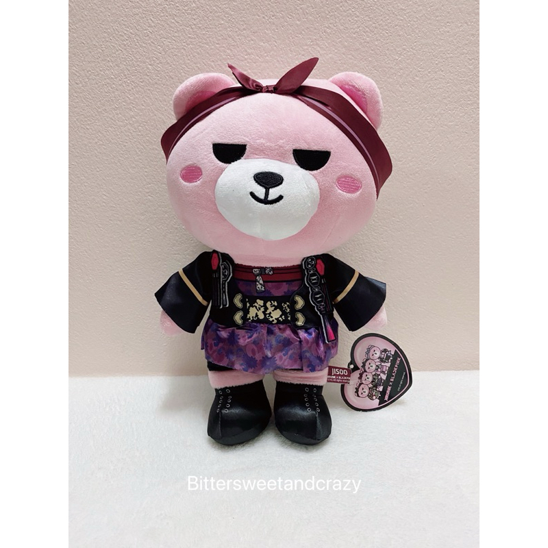 🎉พร้อมส่ง ตุ๊กตา จีซู JISOO BLACKPINK × KRUNK Big Plush Doll “How You Like That” ของแท้ Limited Edition ชุดฮันบก 💕