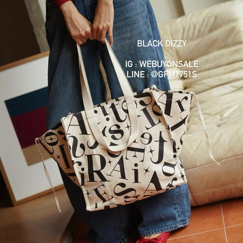 Aristotle shopper tote bag‼️ทักแชทก่อน‼️