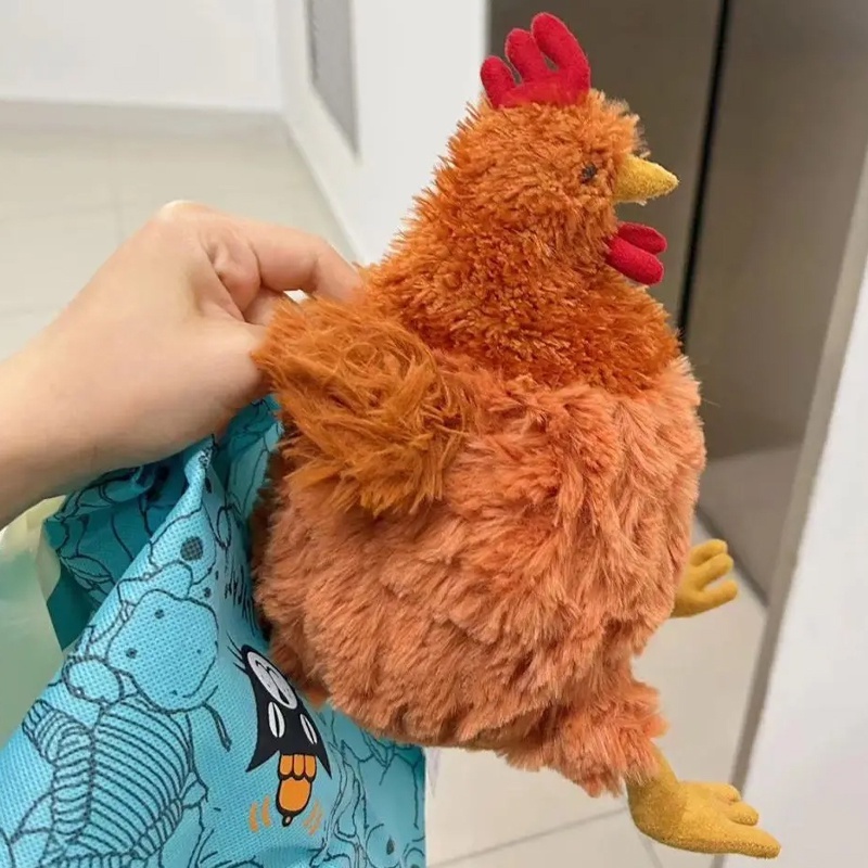 ตุ๊กตาไก่ ของเล่นตุ๊กตา ตุ๊กตายัดนุ่น jeycat Ceycat Hen Ceycat Ceile Chckn - รูปที่ 6