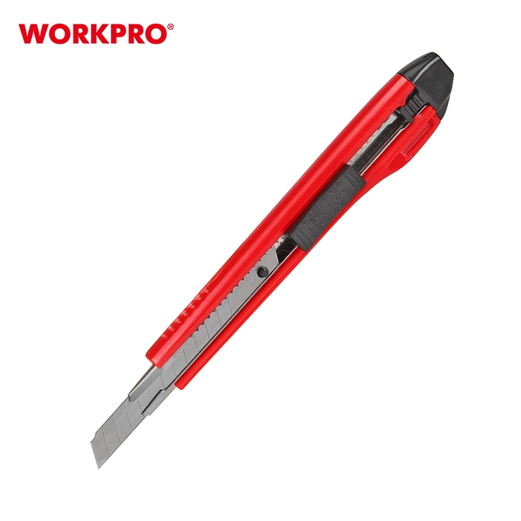 WORKPRO มีดคัตเตอร์ด้ามพลาสติก 9 มม. รุ่น WP212006 — صورة 2