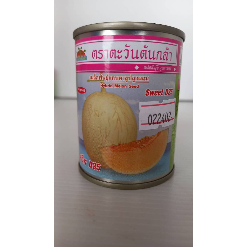 แคนตาลูปลูกผสม สวีท D25 (Sweet D25) ขนาด 20กรัม
