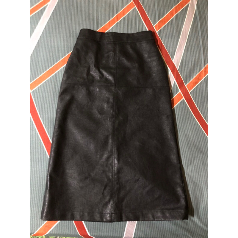 กระโปรงหนังGRLมือ2(S)