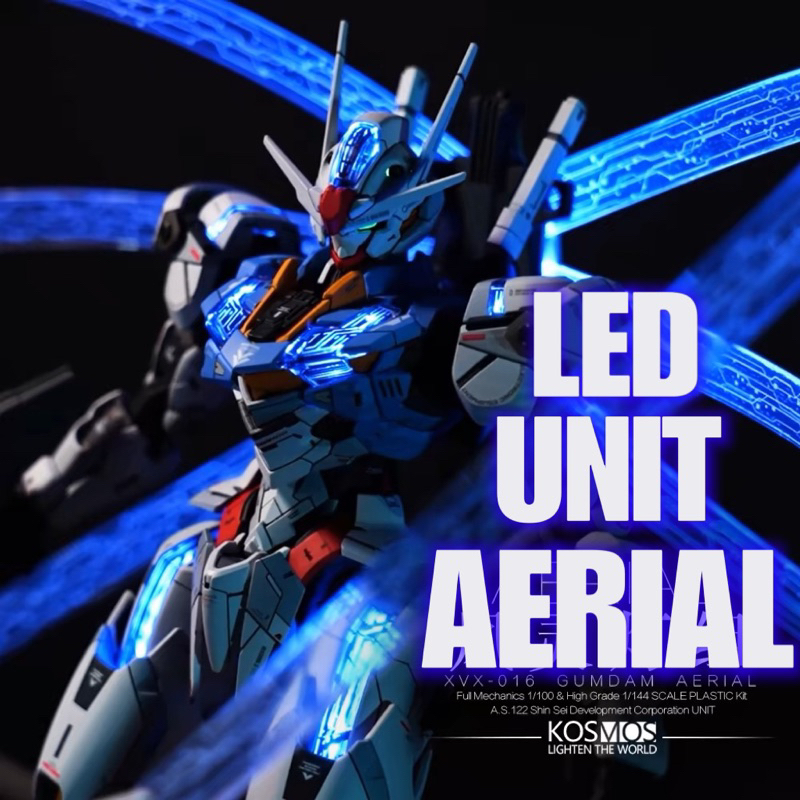 ชุดไฟ LED UNIT KOSMOS สำหรับ FM 1/100 Aerial Gundam LIGHT EFFECT GUNBIT