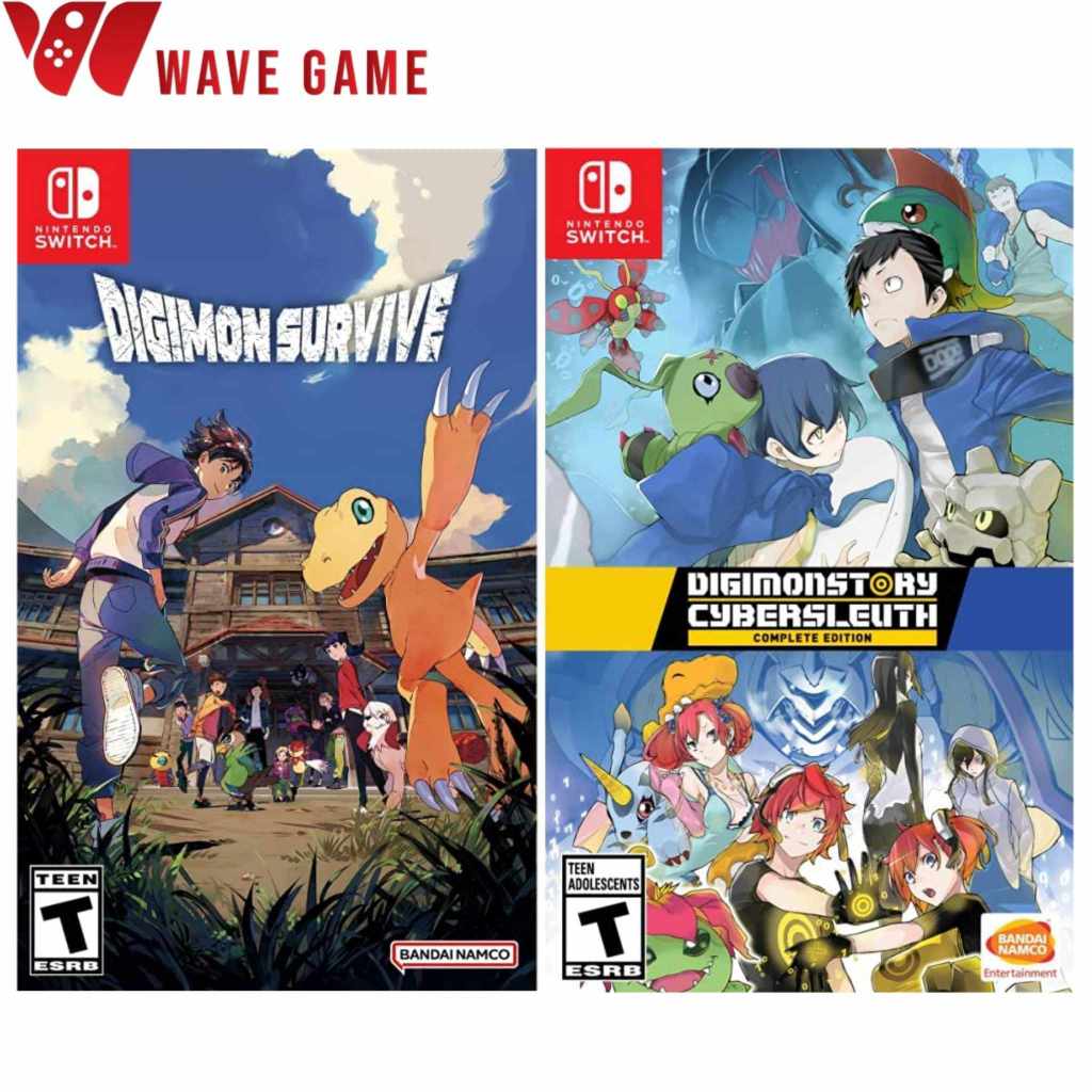 nintendo switch digimon story cyber sleuth / digimon survive ( english zone 1 )