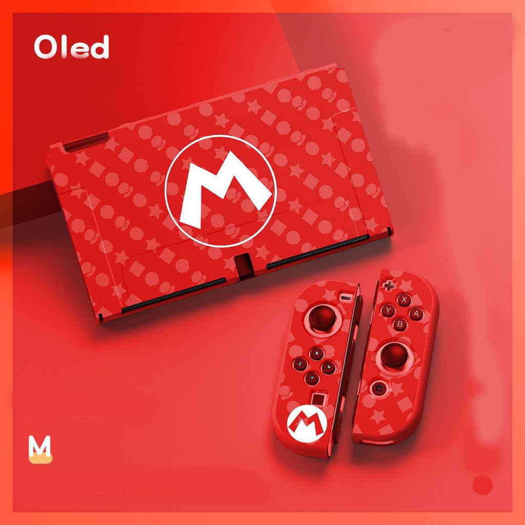 เคสนิ่มNintendo Switch oled TPU ลาย pokemon mario เนื้อยาง Nintendo switch OLED