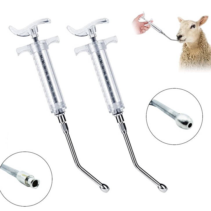 All About Pet ไซริงค์ป้อนยาวัว เข็มฉีดยา สัตว์ ไซริงค์ฉีดวัว เข็มฉีด วัว กรอกยาวัว ป้อนยา ไซริงค์ ให