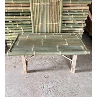 แคร่ไม้ไผ่รุ่นเล็ก เตียงไม้ไผ่ ขนาดยาว 100เซน กว้าง 55 เซนอก