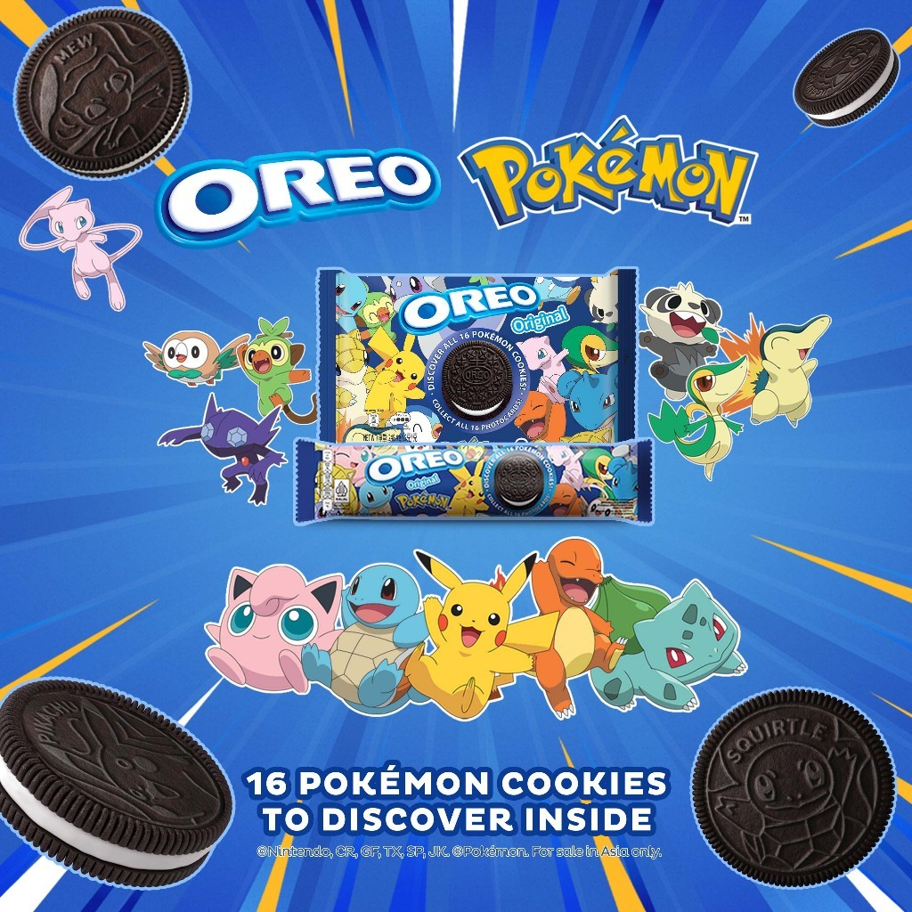 การ์ดทอง Pokemon โอรีโอ้ OREO
