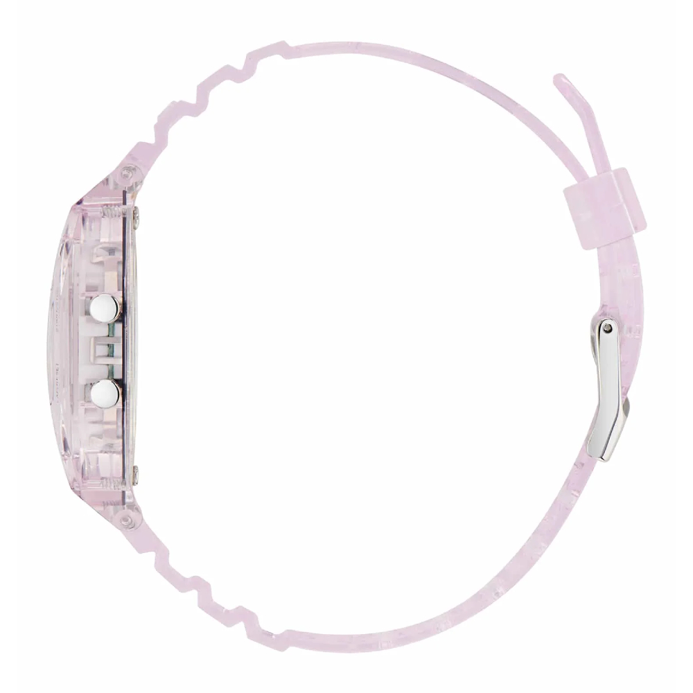 ADIDAS AOST24066 Unisex Digital Two Crystal Digital Watch Purple 36mm. นาฬิกา นาฬิกาข้อมือ นาฬิกาข้อมือผู้หญิง