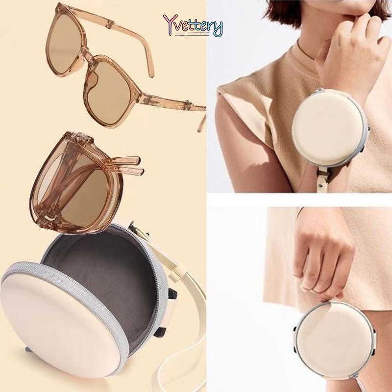 ร้านค้าไทย🔥แว่นตากันแดดแฟชั่นพับได้แบบพกพาสไตล์เกาหลีป้องกันรังสียูวีสําหรับผู้ชายและผู้หญิงคุณภาพสูง.COD