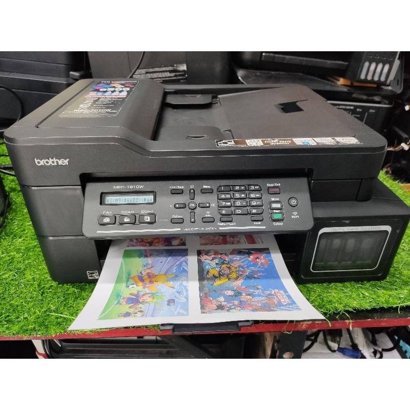 ((มือสอง))Brother MFC-T810W เครื่องพิมพ์อิงค์เจ็ท ปริ้น สแกน ถ่ายเอกสาร แฟกซ์ ฟีดอัตโนมัติ ปริ้นไร้ส