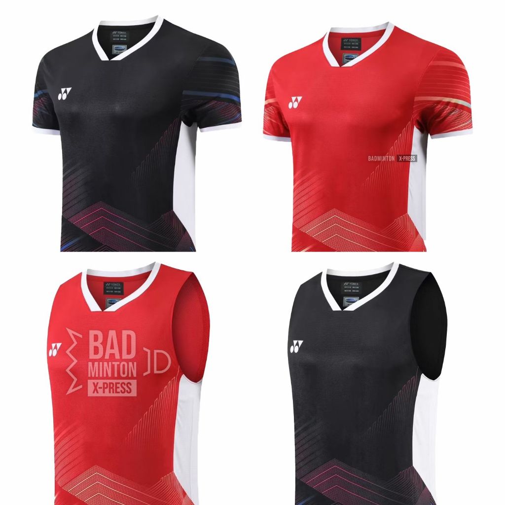 [ส่งจากไทย] เสื้อแบดมินตัน รุ่นใหม่ปี 2023 ผ้าเย็นสบาย สินค้าพร้อมส่งจากคลังสินค้าในไทย มีบริการเก็บเงินปลายทาง