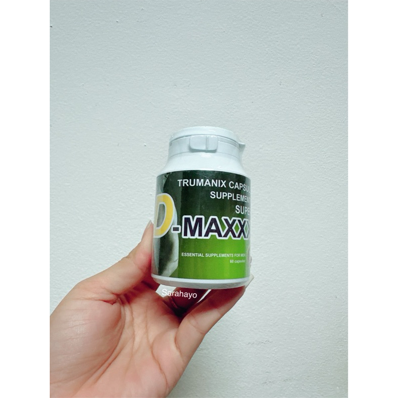 Super D maxx Trumanix 60แคปซูล สูตรดั่งเดิมสีเขียว