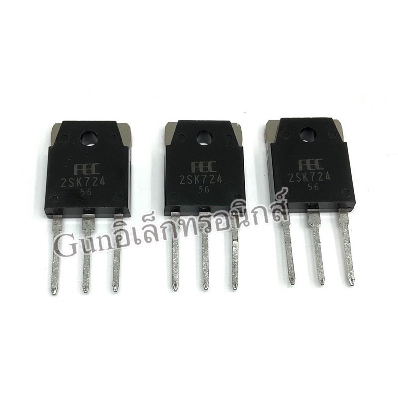 2SK724 724 K724  MOSFET N-Chanal  TO 247  10A 500V มอสเฟต ราคา1ตัว