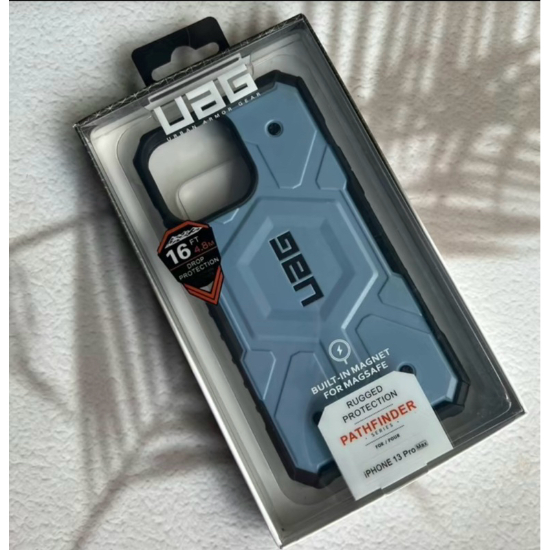 M04Uag เคสโทรศัพท์มือถือ กันกระแทก พร้อมแม่เหล็ก และขนนก ทนทาน สําหรับ iPhone14 plus 14 pro max 13 pro max 12 pro max - รูปที่ 2