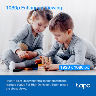 กล้องวงจรปิด WiFi หมุนได้ TP-Link Tapo C200 1080P Full HD Night Vision ดูผ่านมือถือ