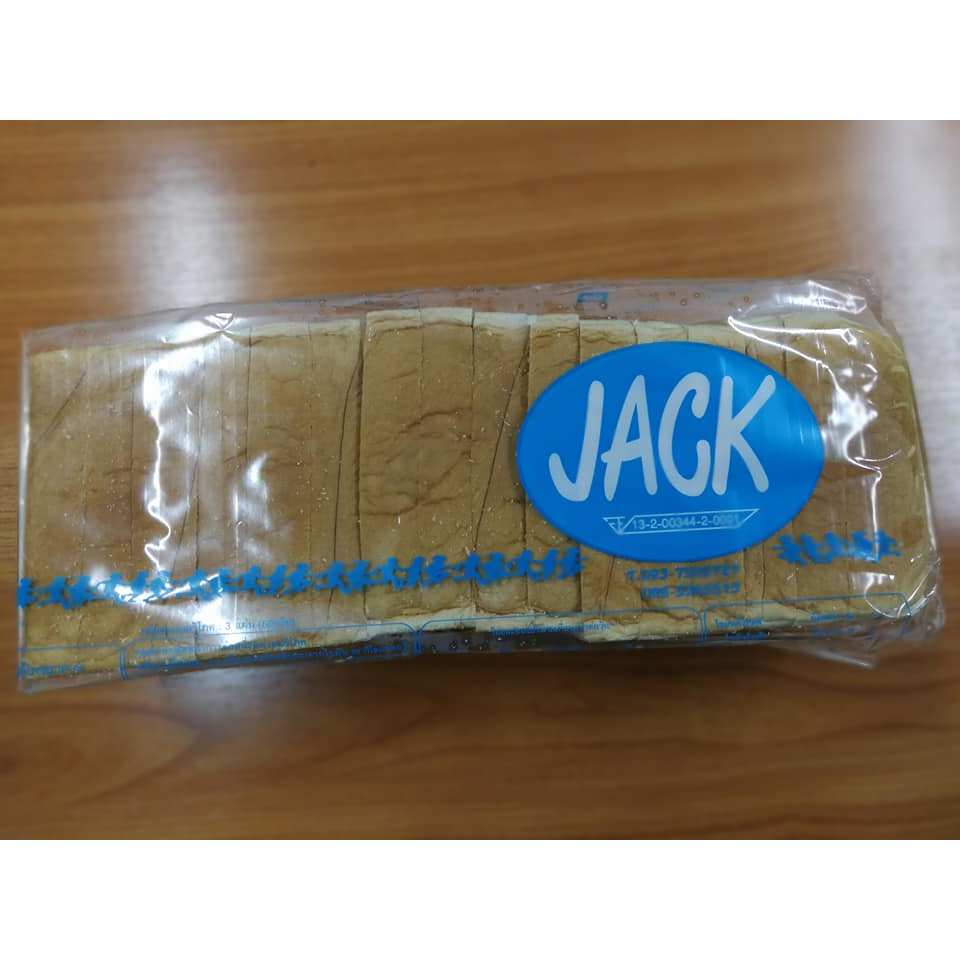 ขนมปัง JACK แผ่นสี่เหลี่ยม