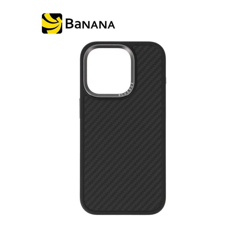 เคส Blue Box iPhone 15 Pro with Magsafe Kevlar Black bumper by Banana IT
