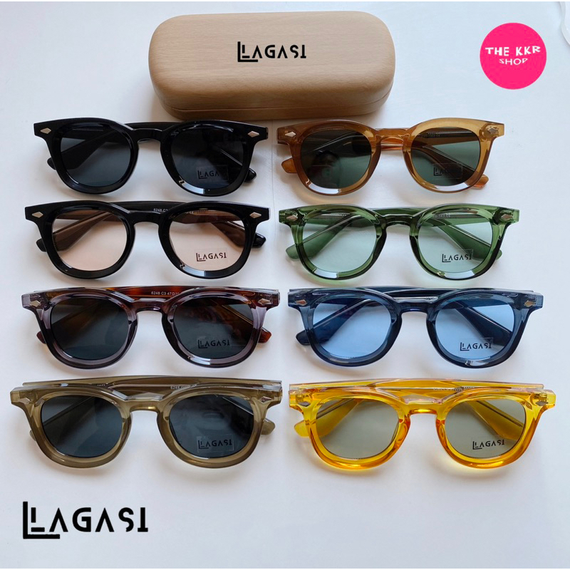 แว่นกันแดดสไตล์วินเทจ S8426 ป้องกันแสงแดดจ้า ใส่ได้แม้อยู่ที่ครึ้ม ได้ทุกเพศ ทุกโอกาส Sunglasses (มีปลายทาง)