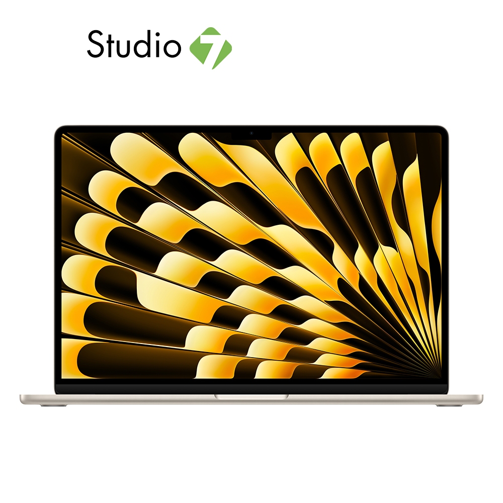 Apple MacBook Air 15 : M3 chip 8C CPU/10C GPU/16GB/512GB (2024) Eng-Keyboard by Studio 7