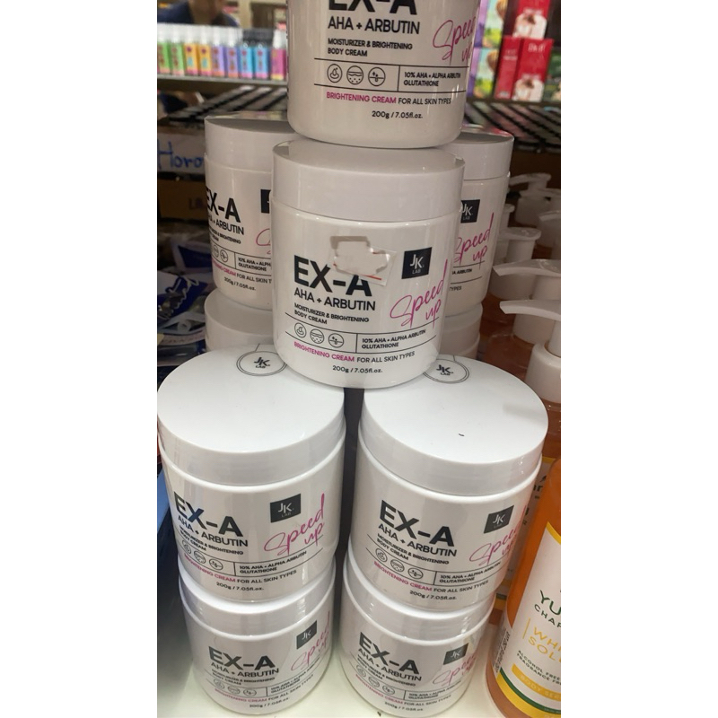 EX-A Body Cream 200 g JKxLab ครีมผิวกายเข้มข้นพิเศษด้วย 10%AHA