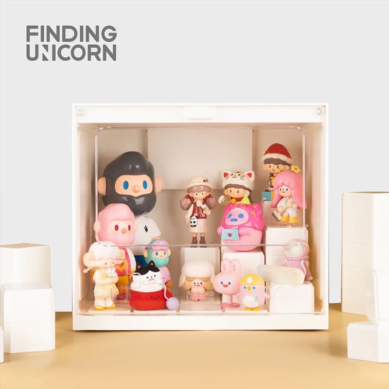 [โค้ดคุ้ม20%เหลือ1320บาท][พร้อมส่ง] ตู้ไฟ โชว์โมเดล Finding Unicorn Game Box Display สีขาว